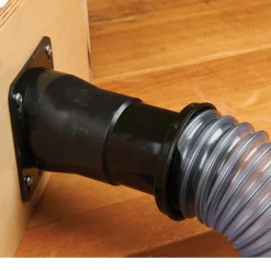 ABS Hose End Dust Collection Fitting 2-1/2" Diameter