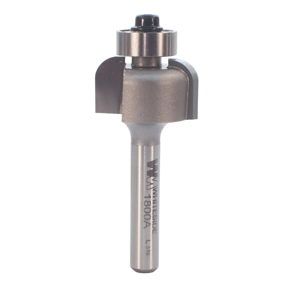 1800A Cove Router Bit 1/4" SH 3/16" R X 7/8" D X 1/2" CL