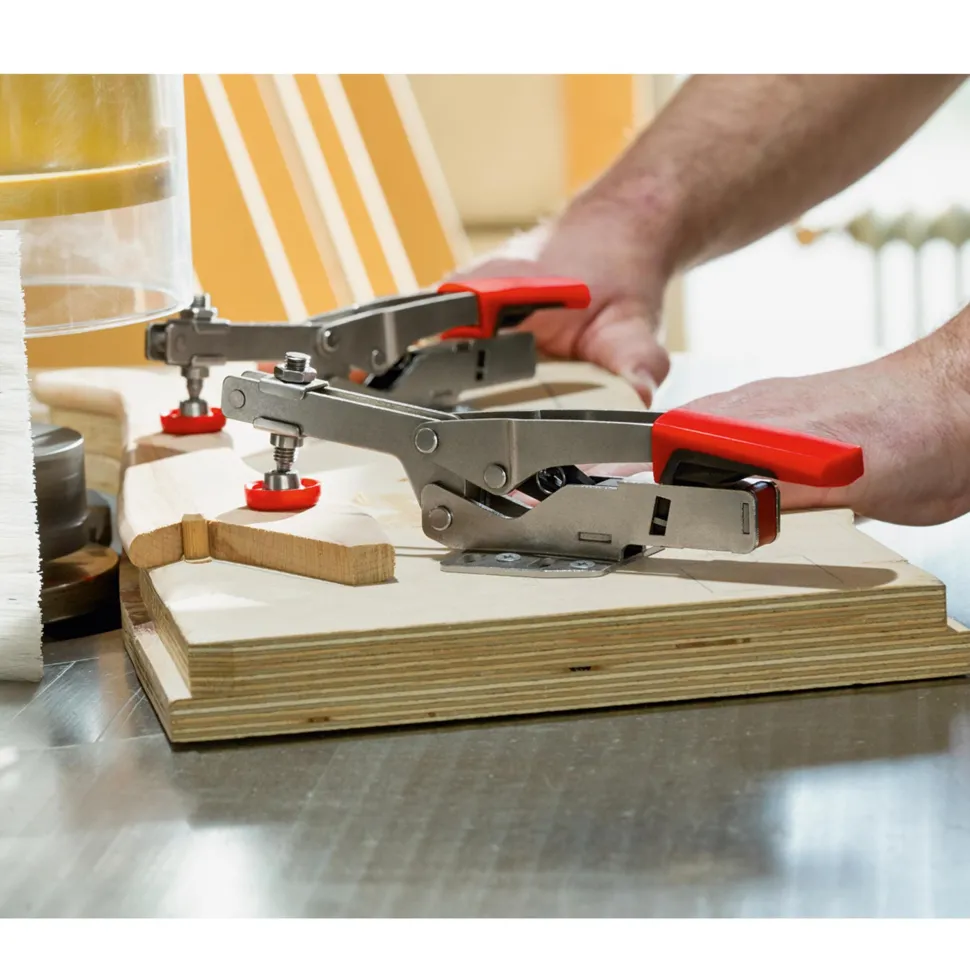 Auto-Adjust Horizontal Toggle Clamp Low