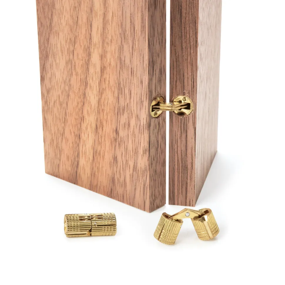 Barrel Hinge for 1/2" Panels 1 Pair