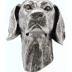 Beagle Knob Pewter Oxide
