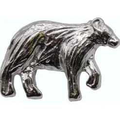 Bear Right Facing Knob Nickel