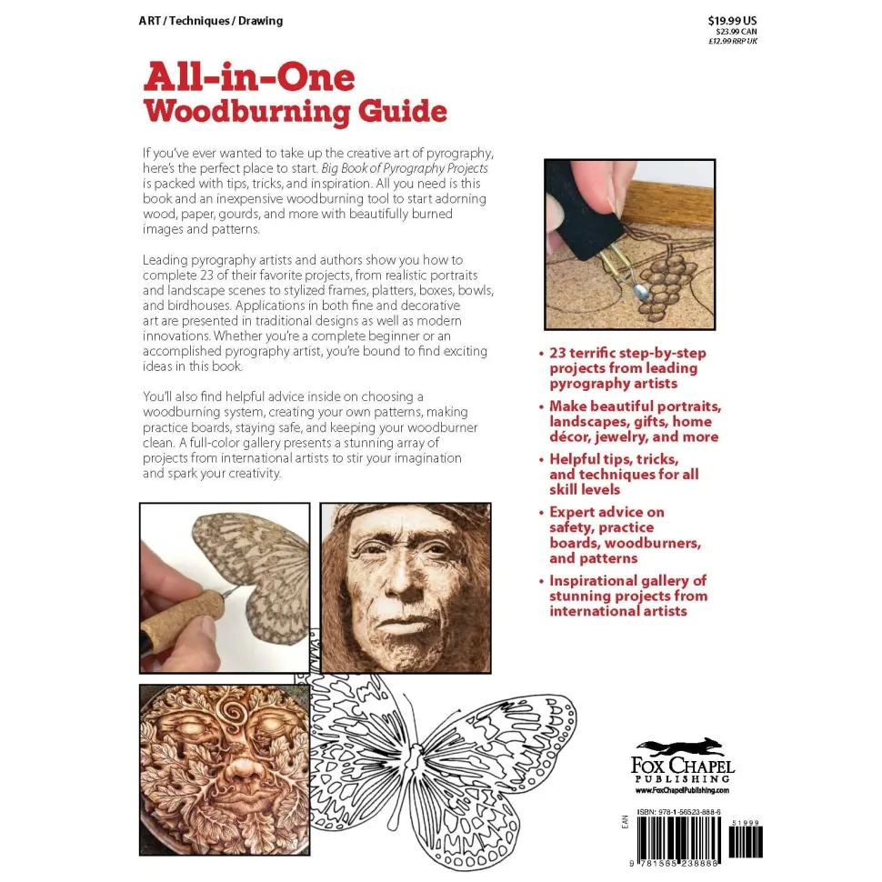 Big Book of Pyrography Projects