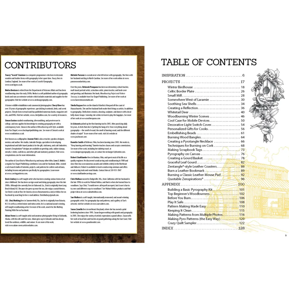 Big Book of Pyrography Projects