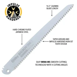 BIGBOY Replacement Blade, 360mm, Large Teeth