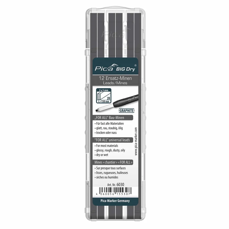 BIG Dry Graphite Refill 12 Piece