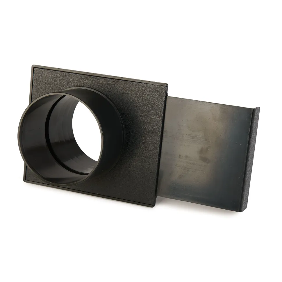 Blast Gate Sewer and Drain Pipe Fitting 4" OD