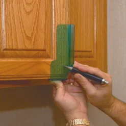 Cabinet Door Knob and Pull Drilling Guide Template