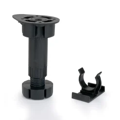 Cabinet Leveling Leg with Clip Bracket 4 Piece