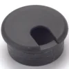 2-1/2" Cable Management Plastic Grommet Black