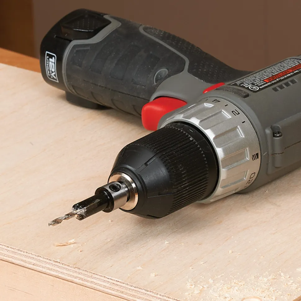 Carbide-Tipped Countersink With Brad Point