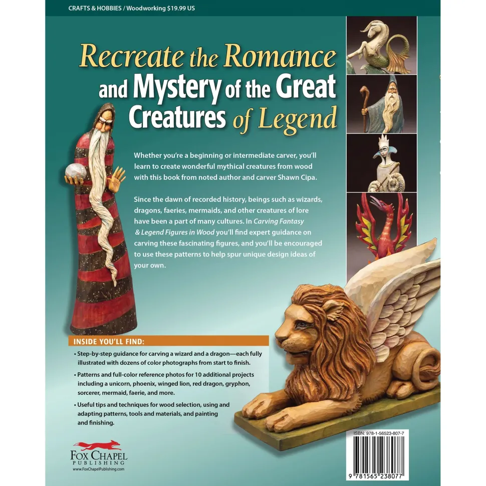 Carving Fantasy and Legend Figures in Wood, Revised Edition