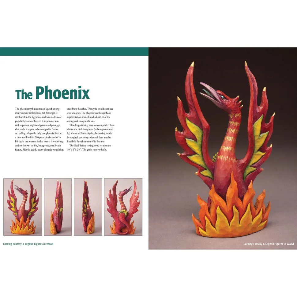 Carving Fantasy and Legend Figures in Wood, Revised Edition