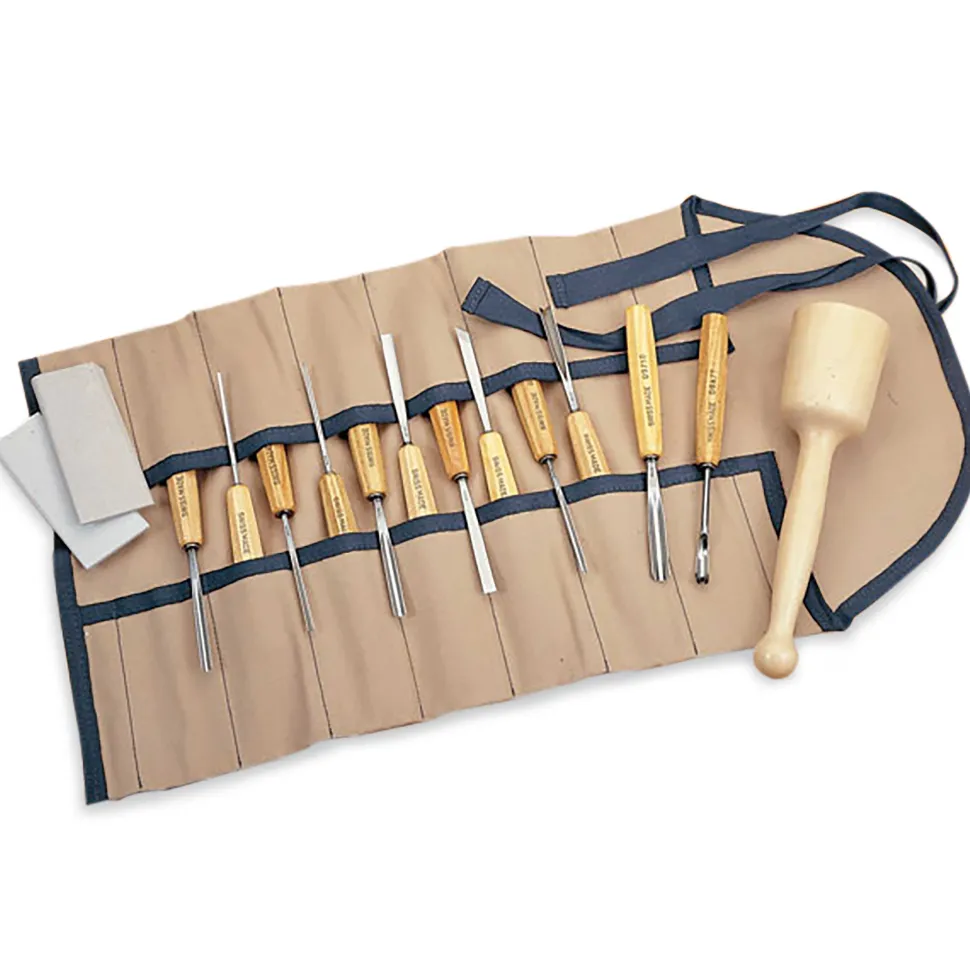 Carving Tool Set Intermediate Size- 16 Piece