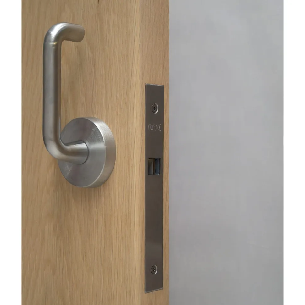 Cavity Sliders CL100 Pocket Door Lever – Satin Chrome – Fits 1-3/8" Thick Door