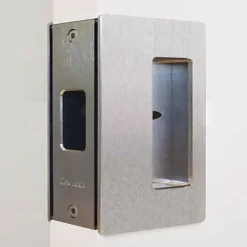 Cavity Sliders CL200 Satin Nickel Pocket Door Handle for 1-3/4