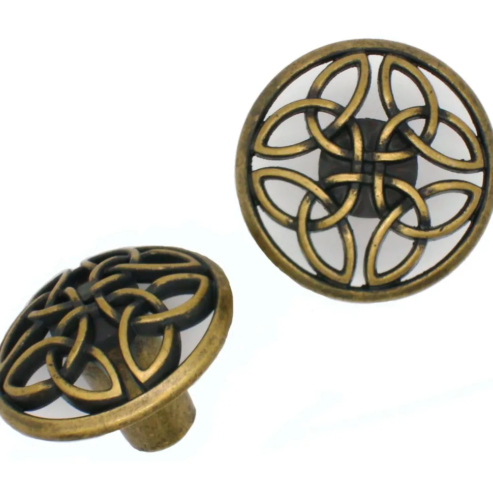 Celtic Knob, Brass Oxide