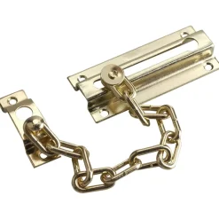 Chain Door Guard Brass 3-1/2" (88.9 mm)