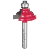 38-250 Classical Cove Router Bit 1/4" SH 1-1/8" D 1/2" CL 3/16" R