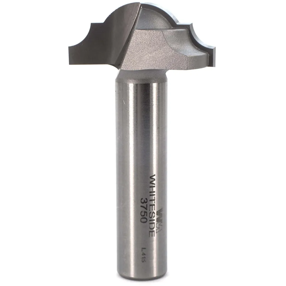 3750 Classical Round Bottom Router Bit 1/2" SH 7/32" R 1-3/8" D X 9/16" CL X 2-1/2" OL