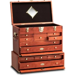Classic Tool Chest and Base Set in American Cherry