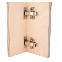 Clip Top Hinges for Frameless Cabinets Full Overlay 110 Degree with BLUMOTION 1 Pair