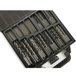 Combo Brad Point and Twist Drill Bit Set 100 Piece