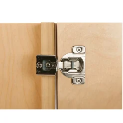 Compact 1/2" Edge Mount Cabinet Hinge 1/2" Overlay 1 Pair