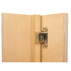 Compact 1/2" Edge Mount Cabinet Hinge 1/2" Overlay 1 Pair