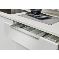 Contemporary Edge Pull Stainless Steel 29