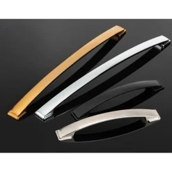 Contemporary Pull Aurum Brushed Gold 5-1/16