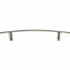 Contemporary Pull 5-1/16" Center-to-Center 15/32" W x 7-7/8" L Brushed Nickel