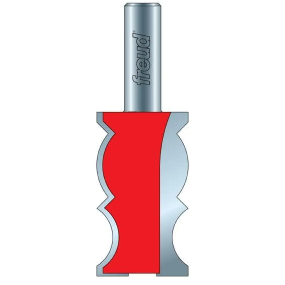 Crown Molding Router Bit 1/2" SH 1-1/4" D 2-1/4" CL 3-3/4" OL