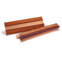 Cutting Board Kit 3/4" x 5" x 16" Cherry, Maple and Purpleheart