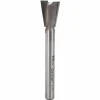D10-50 Dovetail Router Bit 10 Degree 1/4" SH 1/2" D x 5/8" C x 2-1/2" OL