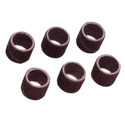 1/2" Diameter Sanding Bands 60 Grit 6 Pack