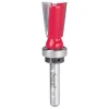 22-505 Dovetail Router Bit with Top Bearing 1/4" SH 5/8" D 7 Degrees