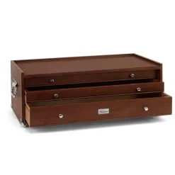 3-Drawer Mid-Base Dark Oak