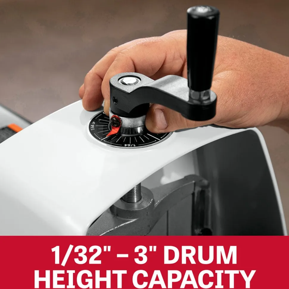 16" Drum Sander with Open Stand 1-1/2 HP 1 Ph 115V JWDS-1632