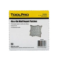 Drywall Patch, 4" x 4", 10-Pack