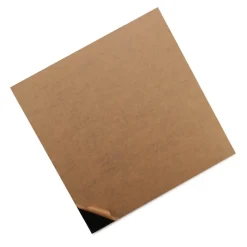1/8" Engravable Opaque Glossy Plexiglass Sheets Black 12" x 12" 3 Piece