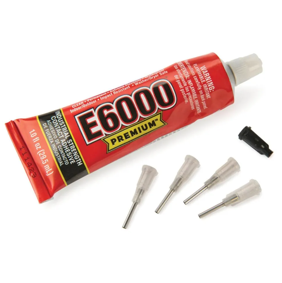 E6000 Premium Clear Adhesive with Precision Tips 1 oz