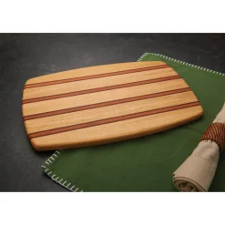 Exotic Cutting Board Kit 3/4" x 10" x 16" Angelim, Araracanga & Purpleheart