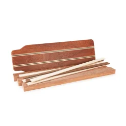 Exotic Cutting Board Kit 3/4" x 5" x 16" Andira, Hard Maple & Wenge