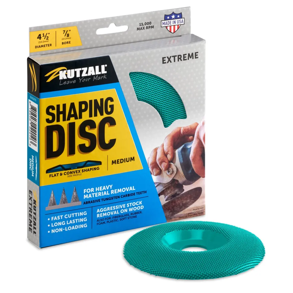 Extreme Shaping Disc 4-1/2" Diameter Medium