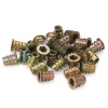 E-Z Hex 1/4-20 Threaded Insert Flanged 25 Piece