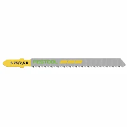 Fine Cut Wood Reverse Cut Jigsaw Blade, 75mm L, 2.5 pitch, 5 pack