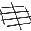 1" Flat Straight Weave Decorative Grille Flat Black, 36" W x 24" L Sheet