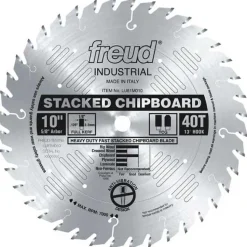 10" Full Kerf Heavy Duty Stacked Chipboard Blade