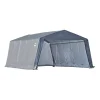 Garage-in-a-Box 12' x 20' x 8', Peak Style, Gray